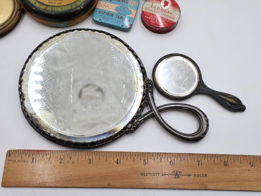 Vintage Apothecary, Medical and Vanity Advertising Tin Collection - 6