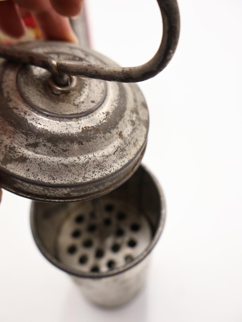 Vintage Kitchen Primitive Collection Coffee Tins, Graters, Choppers and Utensils - 12
