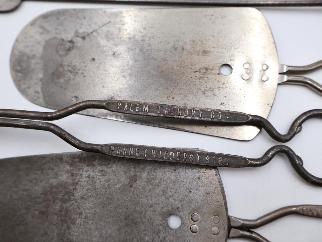 Large Collection Antique & Vintage Serving Advertisment Utensils - 6