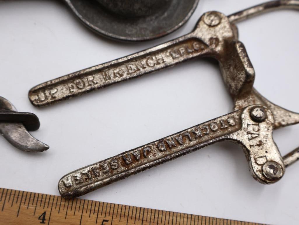 Antique Kitchen Graters, Juicers and Utensils Collection - 7