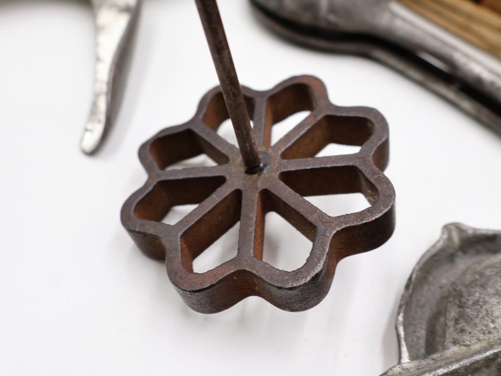 Antique Kitchen Graters, Juicers and Utensils Collection - 9