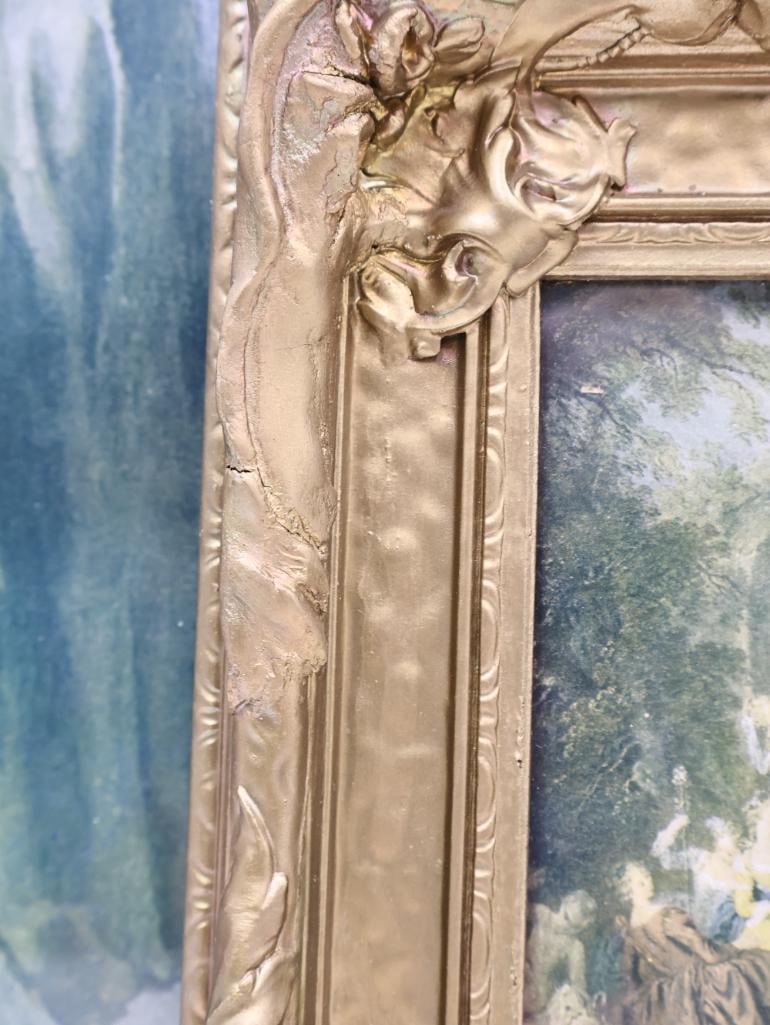 Antique Framed Mother and Child and Romantic Art Prints - 7