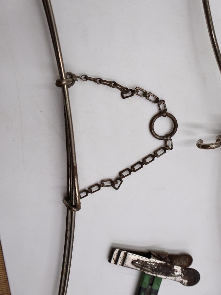 Antique Sad Irons and Vintage Advertising Clothes Hangers Collection - 13