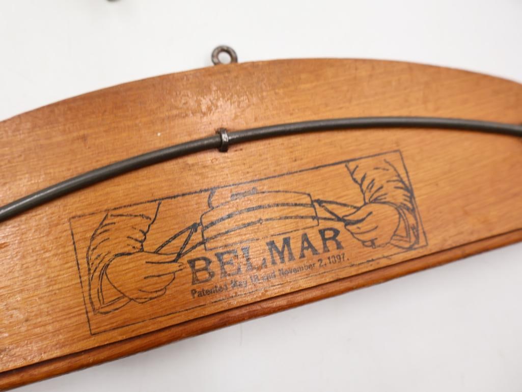 Antique Sad Irons and Vintage Advertising Clothes Hangers Collection - 18