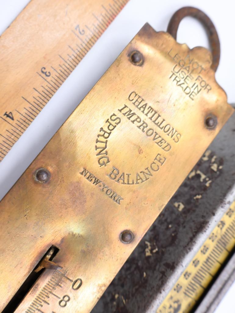Antique Hanging Spring Scales and Pocket Balances Collection - 19