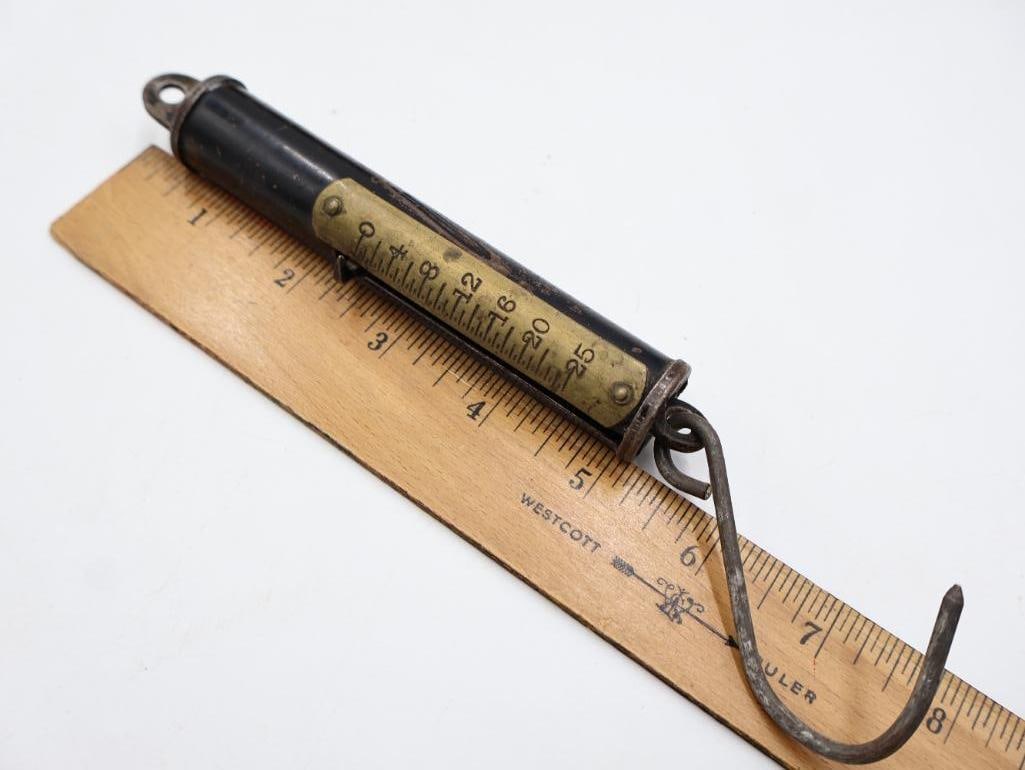 Antique Hanging Spring Scales and Pocket Balances Collection - 20