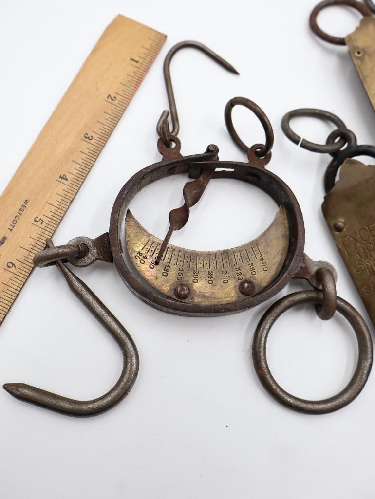 Antique Hanging Spring Scales and Pocket Balances Collection - 4