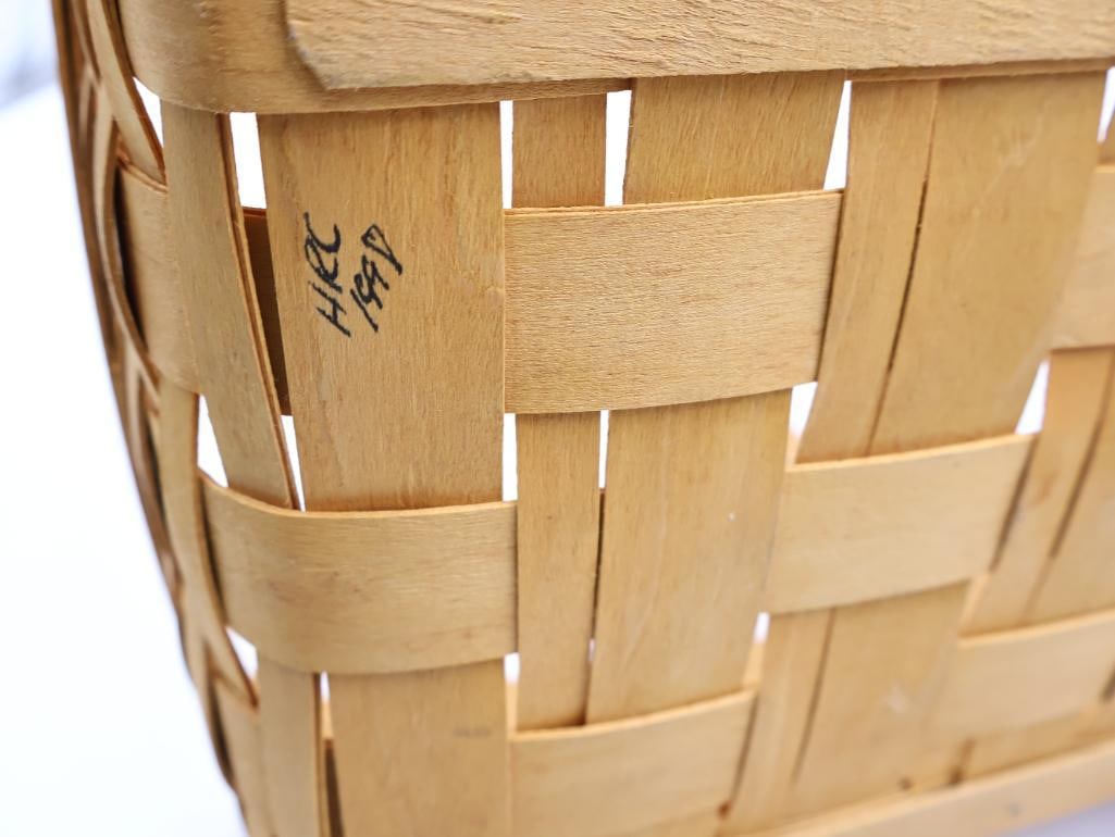 1979 Longaberger Basket with Antique Apothecary and Ball Jars - 16