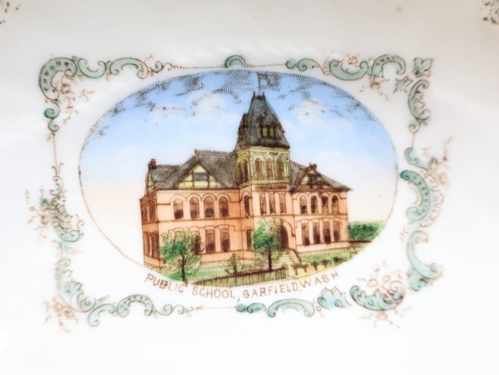 Antique Porcelain Souvenir Ware Collection Scenic Buildings and Landmarks - 14
