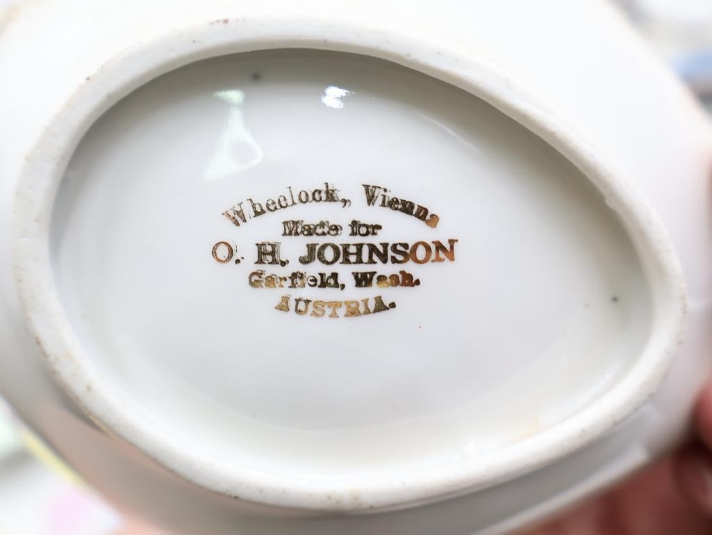 Antique Porcelain Souvenir Ware Collection Scenic Buildings and Landmarks - 15