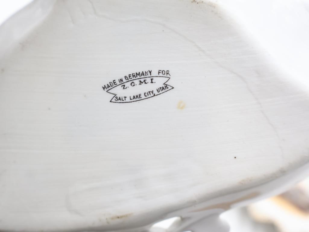 Antique Porcelain Souvenir Ware Collection Scenic Buildings and Landmarks - 9