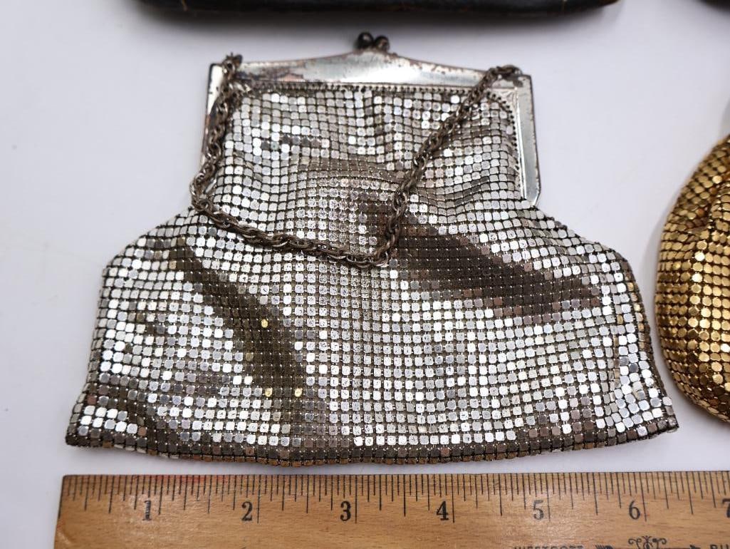 Vintage Whiting and Davis Style Mesh Purses & Handbags Lot of 4 - 2