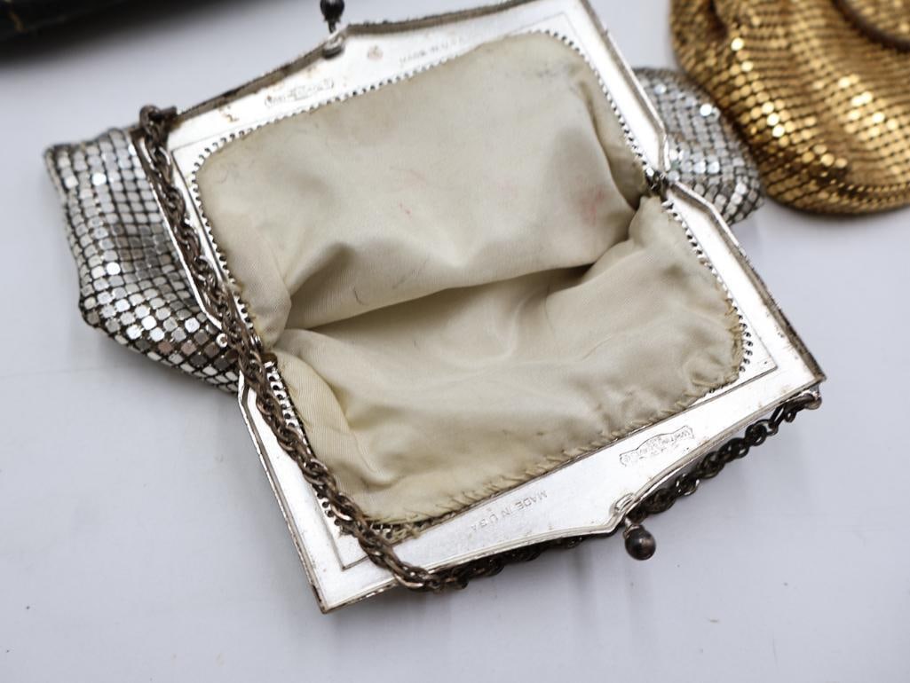 Vintage Whiting and Davis Style Mesh Purses & Handbags Lot of 4 - 3