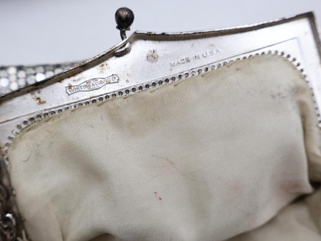 Vintage Whiting and Davis Style Mesh Purses & Handbags Lot of 4 - 4