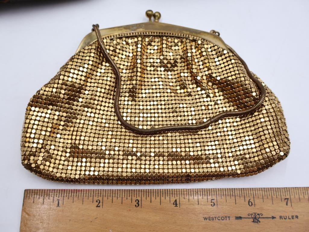 Vintage Whiting and Davis Style Mesh Purses & Handbags Lot of 4 - 6