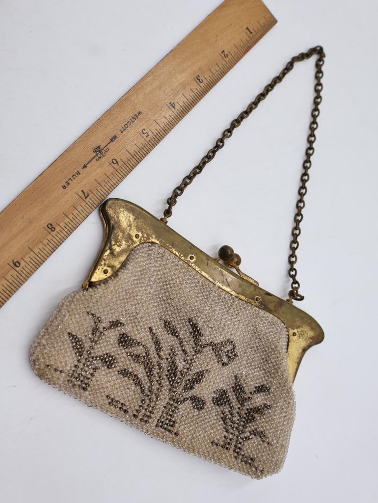 Pair of Antique Beaded and Embroidered Evening Purses - 12