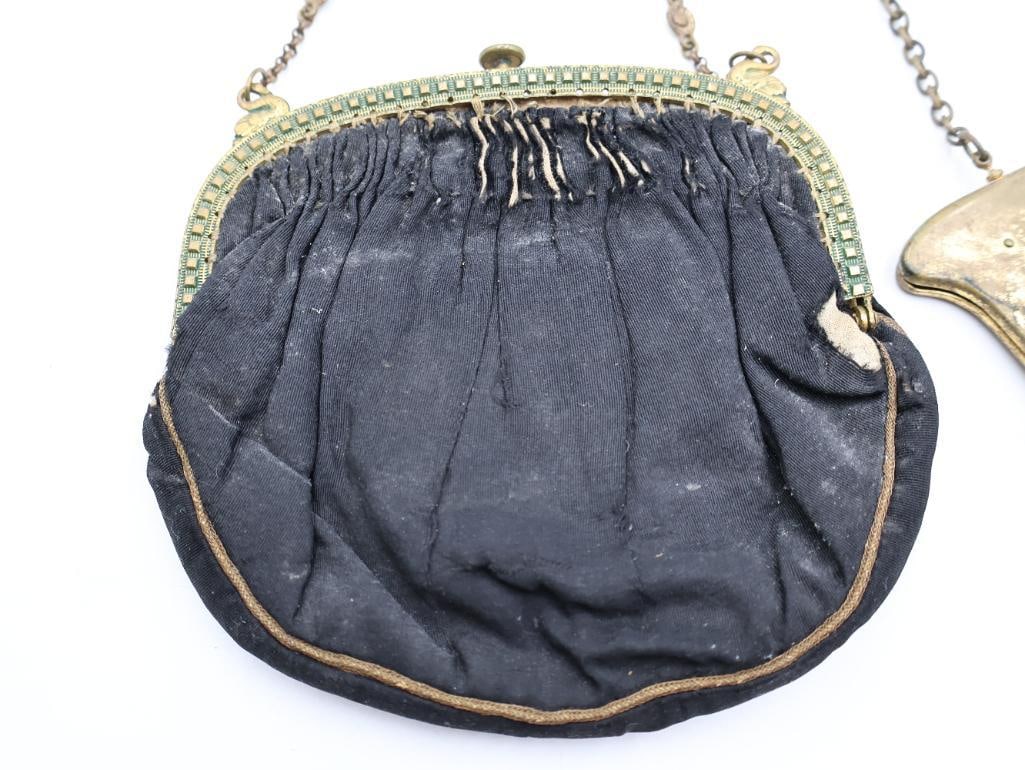 Pair of Antique Beaded and Embroidered Evening Purses - 9