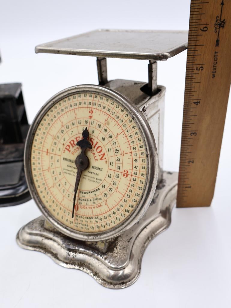 Vintage and Antique Postal / Mercantile Scales Lot of 4 - 7