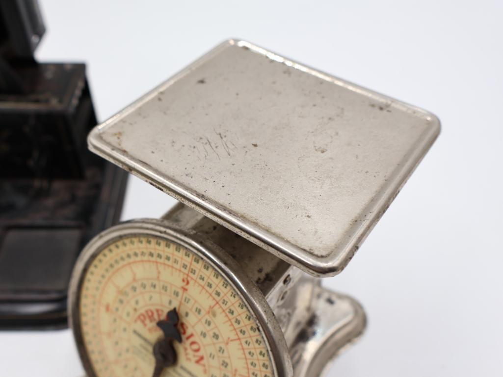Vintage and Antique Postal / Mercantile Scales Lot of 4 - 8