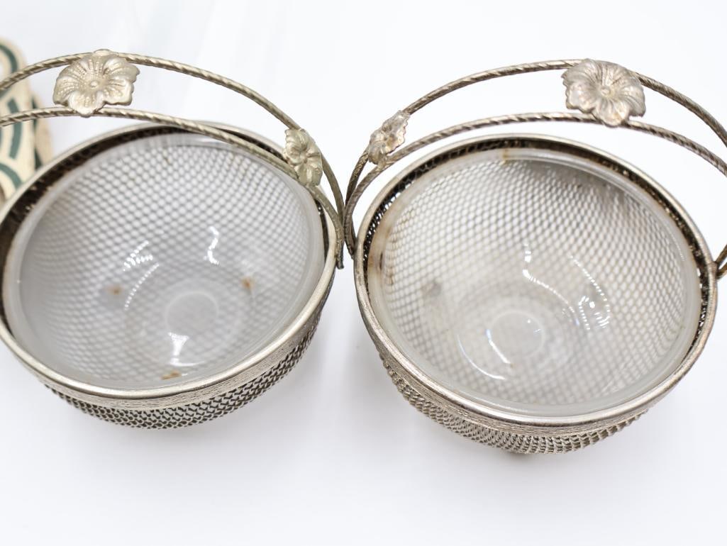 Vintage and Antique Wireware and Metalware Lot - 7