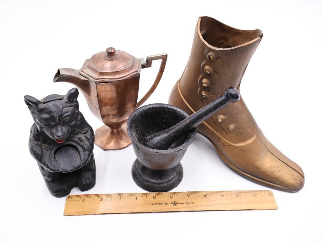 Antique and Vintage Metal Novelty Collection - 2