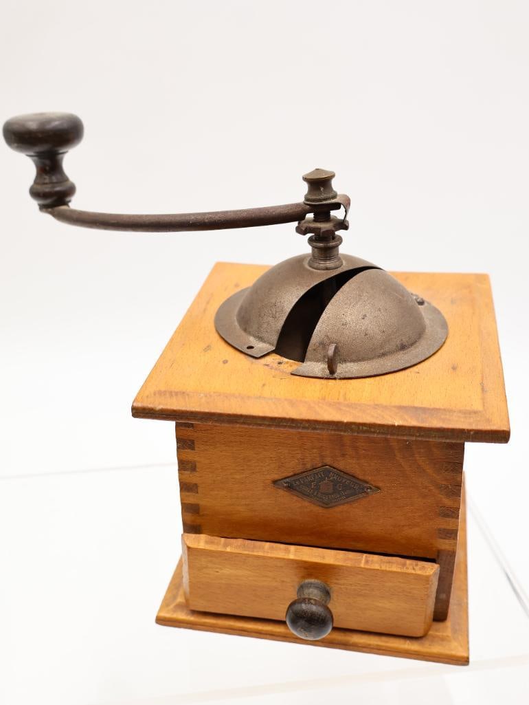 Two Antique Coffee Grinders and Roasters - 13