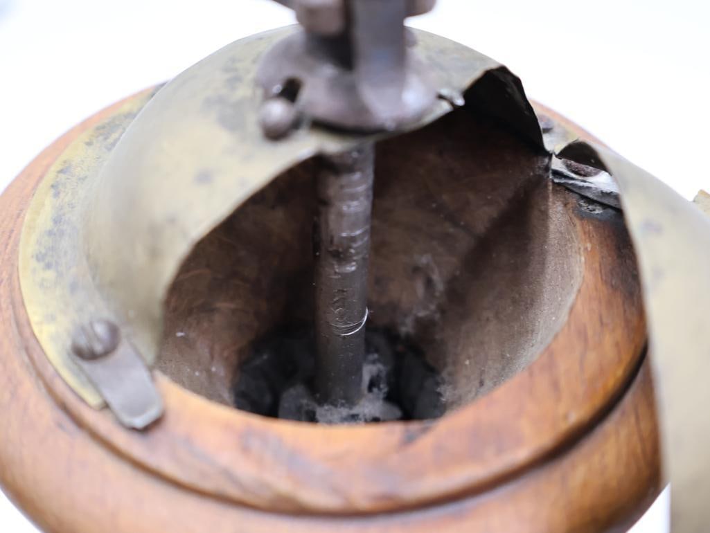 Two Antique Coffee Grinders and Roasters - 9