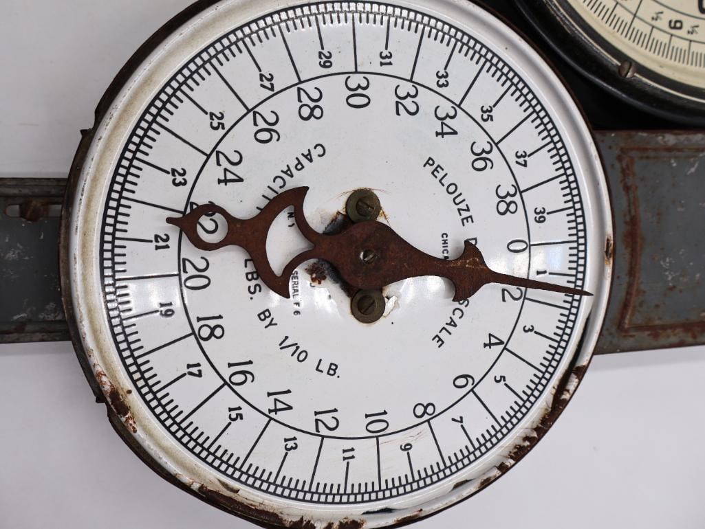 3 Antique & Vintage Hanging Produce Scales Detecto and Pelouze - 5