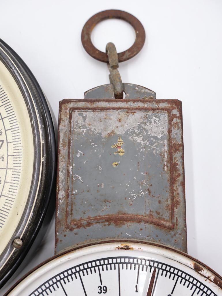 3 Antique & Vintage Hanging Produce Scales Detecto and Pelouze - 7