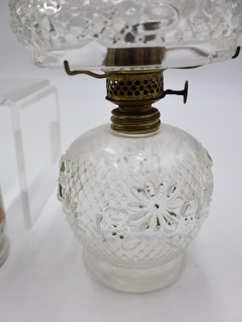 Collection of 8 Vintage Miniature Kerosene Oil Lamps - 5