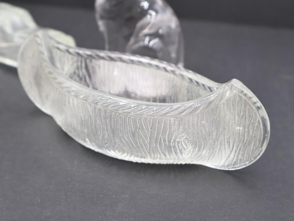 Collection of Vintage Glass Creatures and Transportation - 8