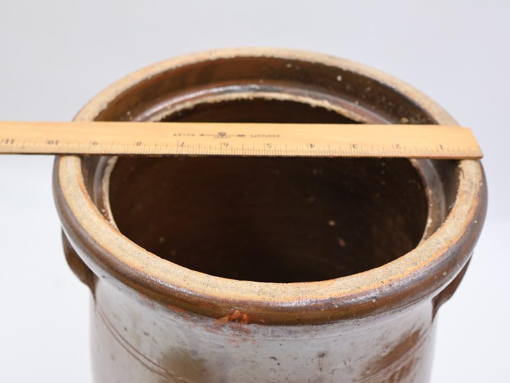 2 Antique Stoneware Crocks - 9