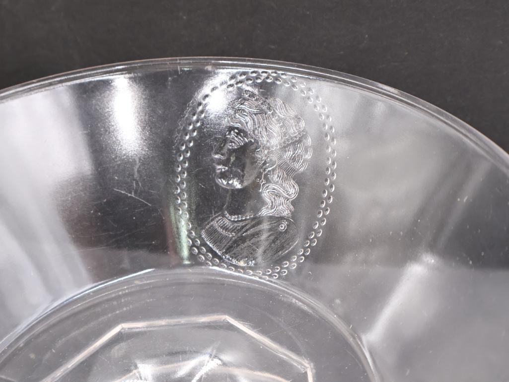 Antique Victorian Goofus Rose Plate and More - 7