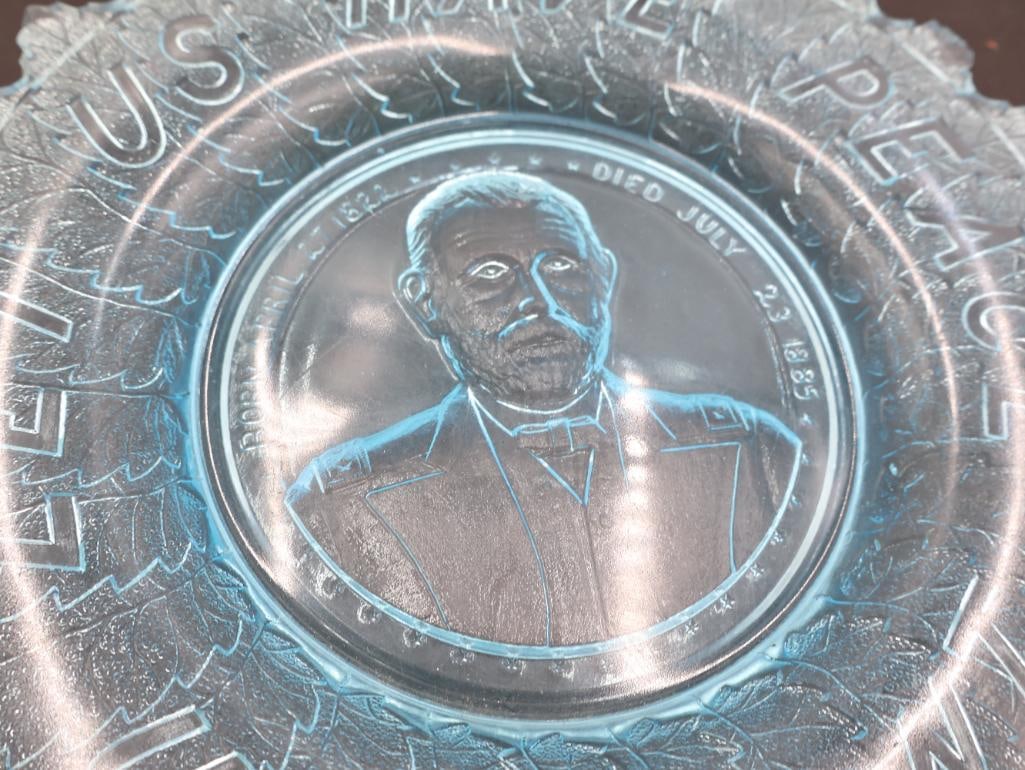 Antique EAPG Presidents and American History Plates - 14