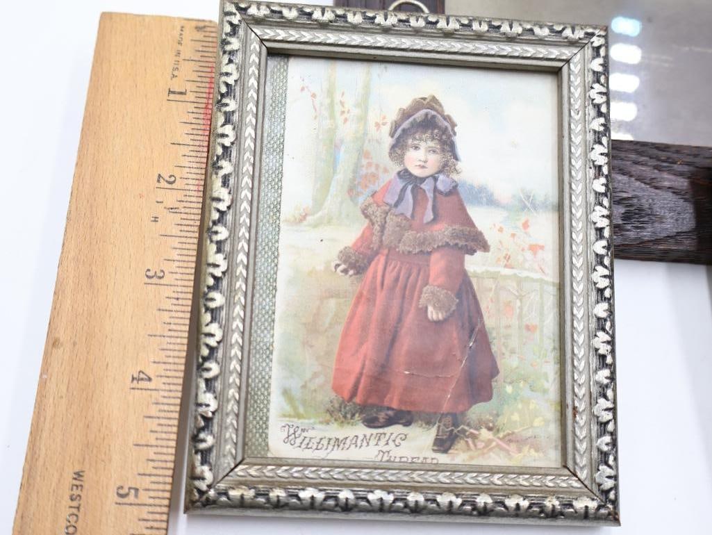 Antique Military Cabinet Card and Framed Victorian Ephemera - 6