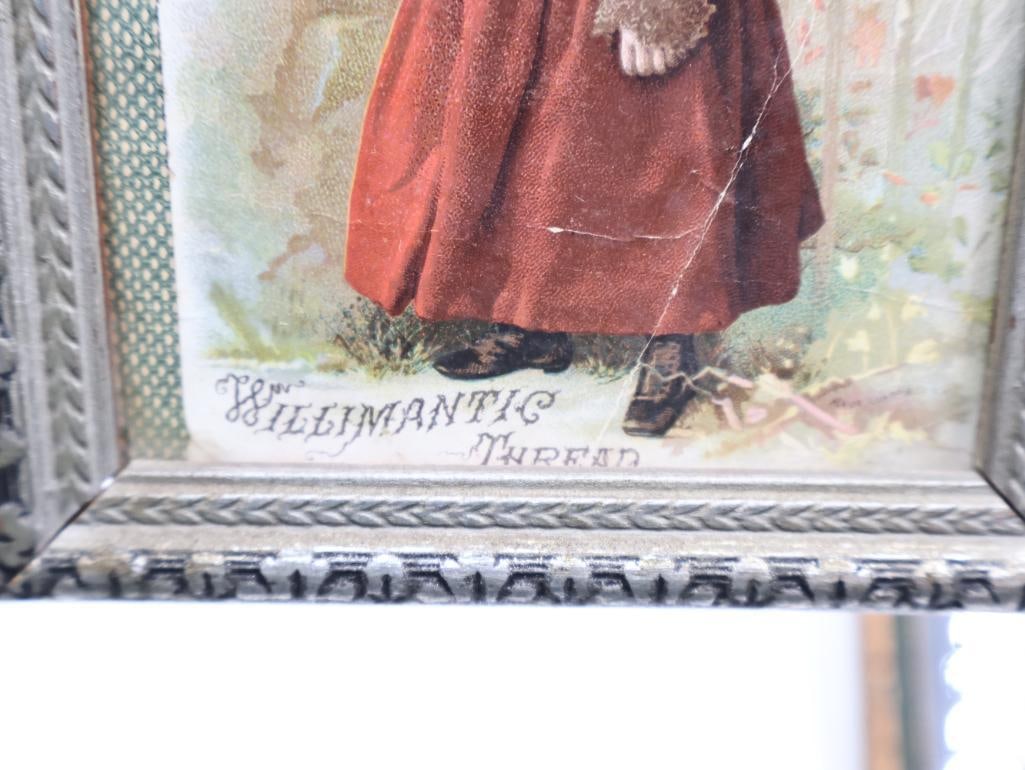 Antique Military Cabinet Card and Framed Victorian Ephemera - 7