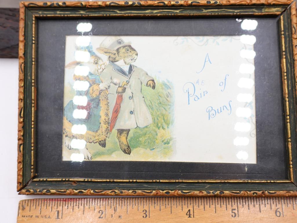 Antique Military Cabinet Card and Framed Victorian Ephemera - 9