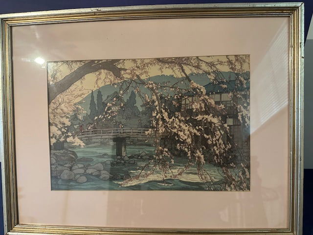 Hiroshi Yoshida, Spring in a Hot Spring (1 of 5)