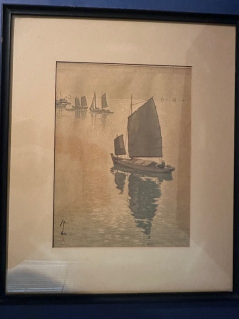 "Yoshida, Hiroshi (1876 - 1950) Calm Wind" (1 of 6)