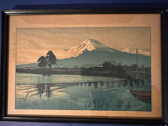 Gihachiro OKUYAMA (1907-1981),Lake Kawaguchi, ca 1948 (1 of 8)
