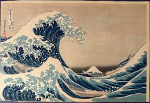 Katsushika Hokusai's (1760-1849) 36 Views of Mount Fuji ukiyo-e prints