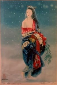 Hirokazu Fukuda (1944-2004) – Woodblock Artist SYU SYOKU (1 of 7)