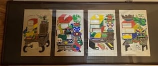 Korean min ha painting, Joseon dynasty (1392-1910) (1 of 6)