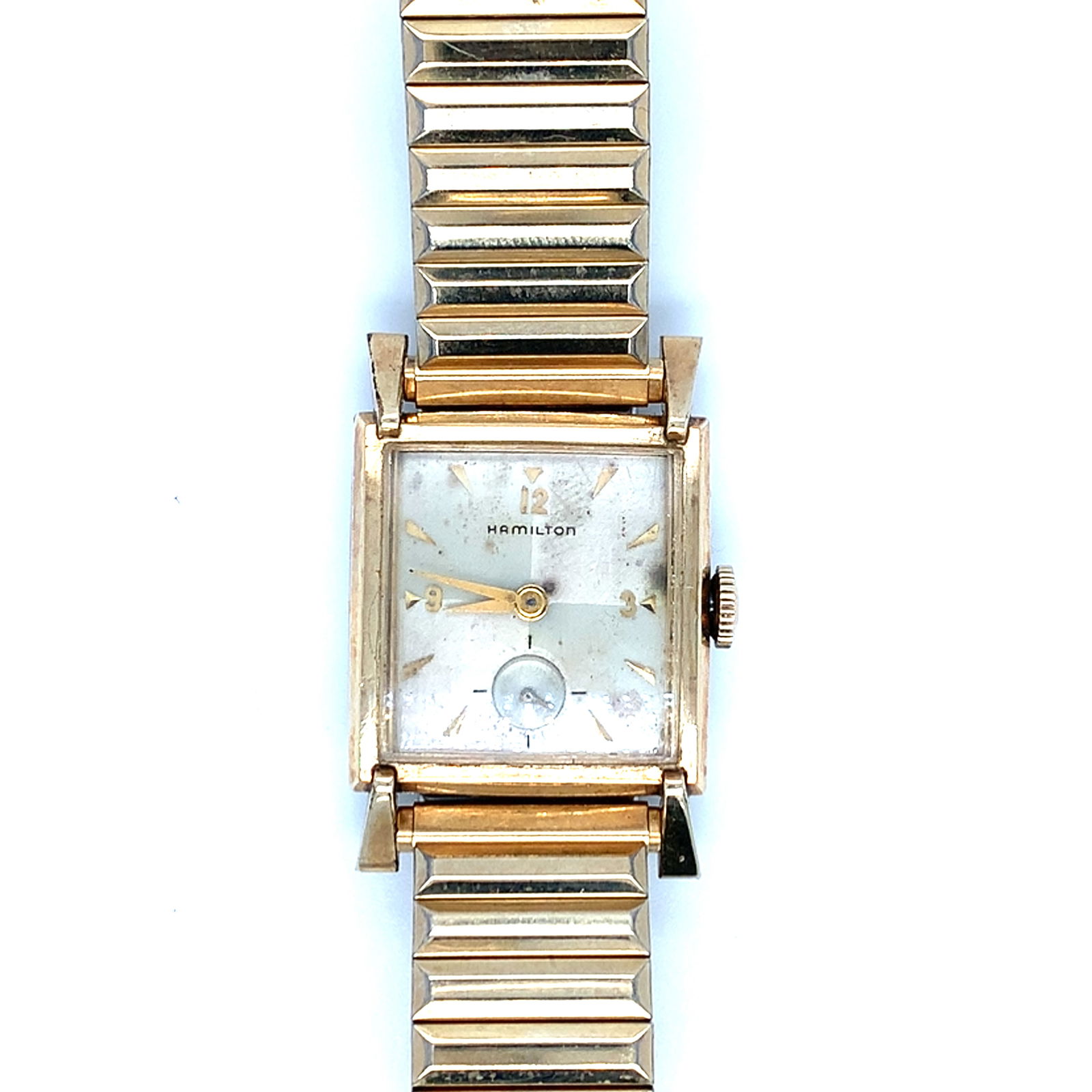 Hamilton Tank Style Watch 22 Jewel Movement Caliber 770 (1 of 5)