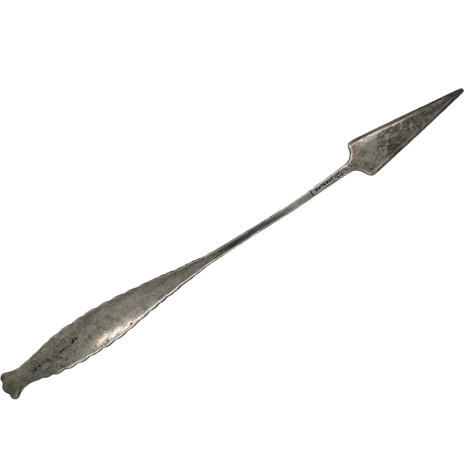 Sterling Silver George W Shiebler Arrow Shaped Letter Opener (1 of 1)