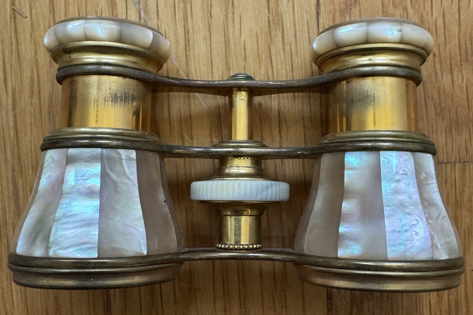 Lemaire of Paris Mother of Pearl Opera Glasses with case (1 of 4)