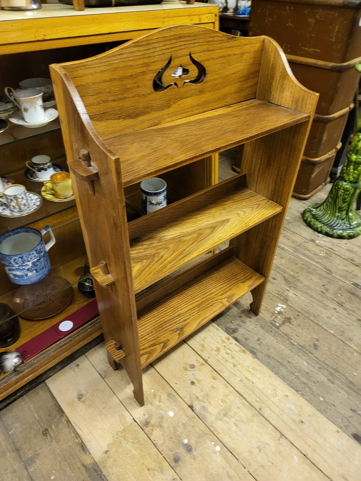 Arts & Crafts Floor standing Bookcase - NR (1 of 1)
