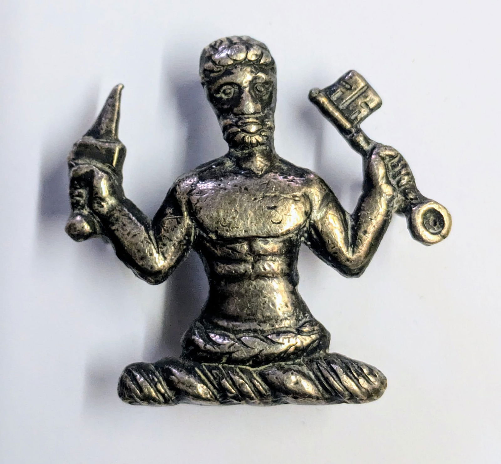 Antique Atholl Highlanders Regimental Silver Glengarry Badge - NR (1 of 2)