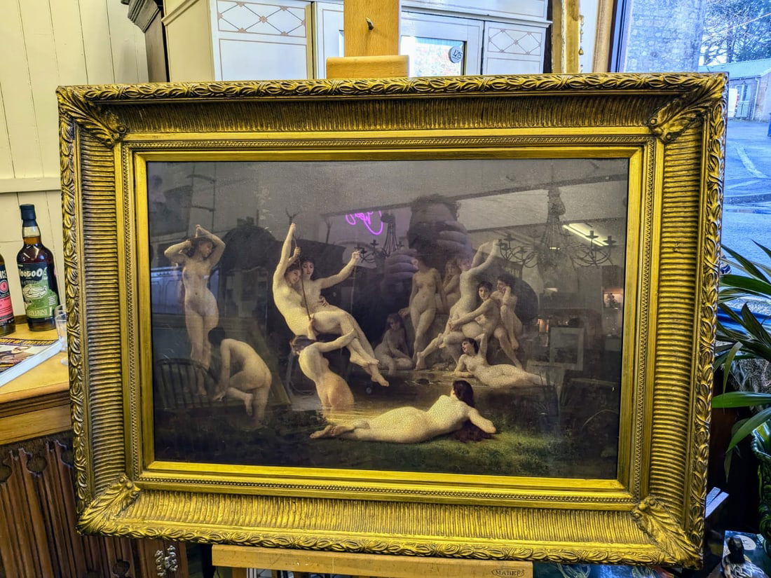 Print of William-Adolphe Bouguereau, Nymphaeum - NR (1 of 1)