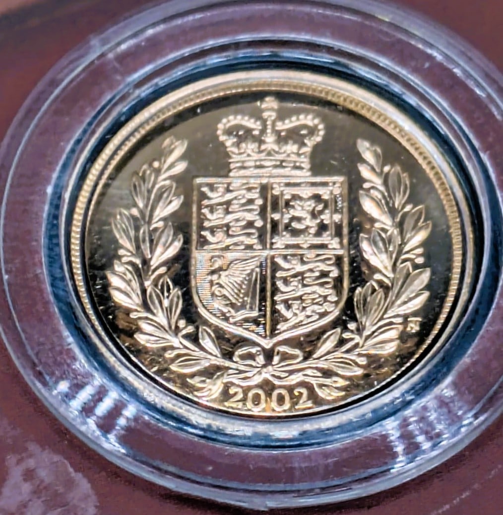 2002 Golden Jubilee Soverign - Westminster Mint (1 of 5)
